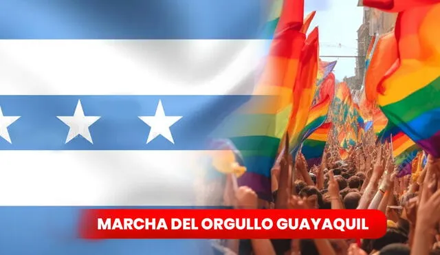 La Marcha LGBTIQ+ ha sido un tema muy controversial en Guayaquil tras la negación del permiso para realizarse. Foto: composición LR/Freepik