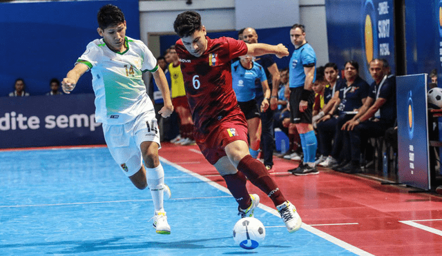Venezuela clasificó a las semifinales del Sudamericano Sub-17 de Futsal. Foto: Conmebol