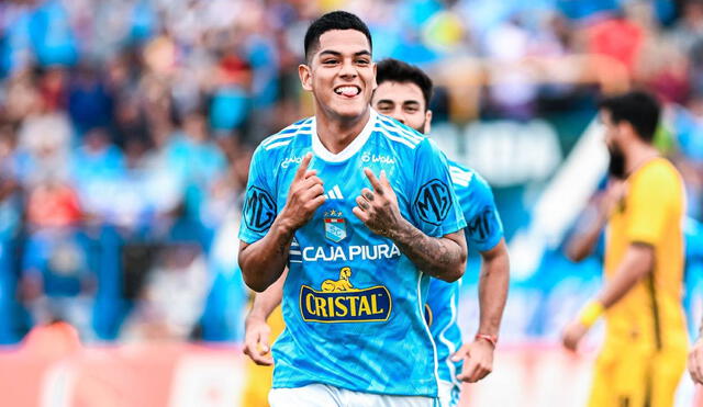 Joao Grimaldo se estrenó como goleador con los rimenses en el Clausura. Foto: Sporting CRistal