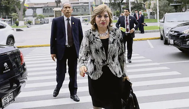 Zoraida Ávalos continuará defendiendo la institucionalidad del Ministerio Público en las instancias internacionales, como la CIDH. Foto: Gerardo Marín/La República