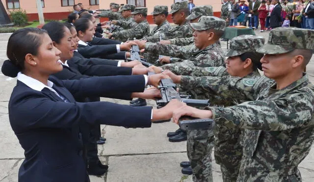 Esto es lo se que ganará en el Servicio Militar a partir de ahora. Foto: Andina