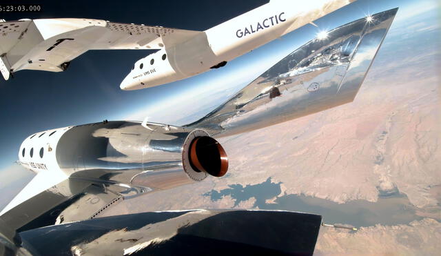 Confirmación de Virgin Galactic ocurre un día después de la muerte de 5 millonarios tripulantes del turismo extremo en el Atlántico. Foto: Virgin Galactic