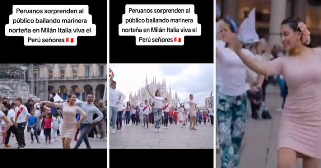 Video de ciudadanos peruanos se volvió viral en TikTok. Foto: composición LR/ TikTok / @sergi8k