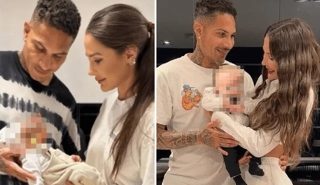 Ana Paula Consorte no duda en presumir la faceta de Paolo Guerrero como padre en sus redes sociales.  Foto: composición LR/Instagram/Ana Paula Consorte - Video: América TV