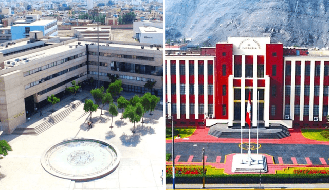 La UNMSM y la UNI figuran en la lista de las 10 mejores casas de estudios, pero ninguna está en el primer lugar. Foto: composición LR/ El Peruano/UNMSM