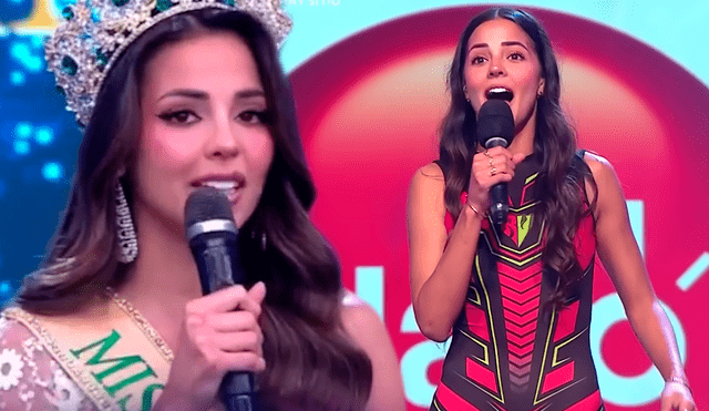 Luciana Fuster podría dejar de ser parte de "Esto es guerra" para enfocarse en el Miss Grand. Foto: composición LR/captura de América TV