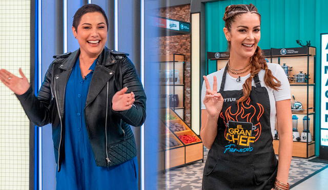 Laura Spoya y Natalia Salas acusadas de 'ventaja' en "El gran chef: famosos 2". Foto: Instagram/Latina