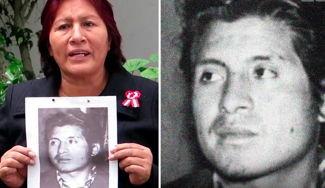 La viuda de Teófilo Rímac pedía justicia por su esposo. Foto: Lugar de la Memoria, Tolerancia y la Inclusión Social (LUM)