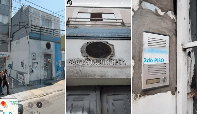 Usuarios quedaron atónitos con la construcción, pues podría ocurrir una tragedia. Foto: composición LR/TikTok/@Kattyconcalle/Googlemaps