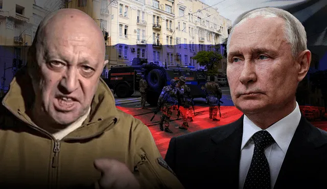 Yevgueni Prigozhin dije que tomó el cuartel general ruso de Rostov "sin un disparo". Foto: composición LR/AFP/CNN