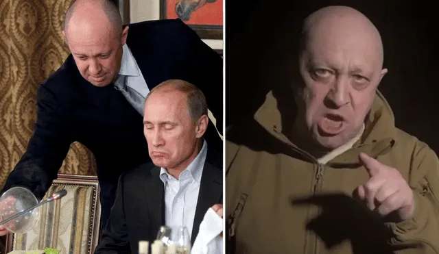 Yevgeny Prigozhin es conocido como el ‘Chef de Putin' y ahora se rebeló contra el presidente ruso. Foto: composición LR/captura de Europa Press