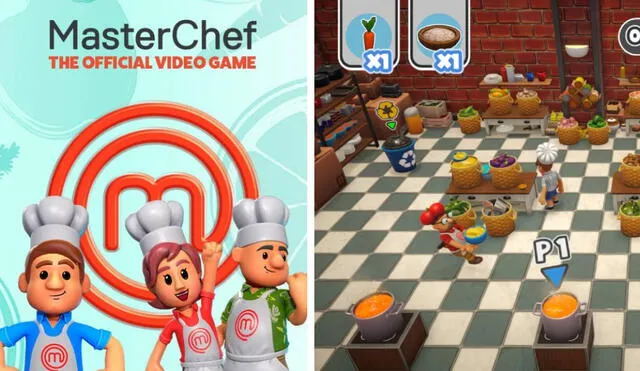MasterChef trasciende la pantalla de la televisión y se adentra en el mundo de los videojuegos en el que podrás ser un chef virtual, elegir tus ingredientes y desarrollar recetas únicas. Foto: MasterChef