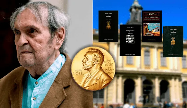Rafael Cadenas es postulado al Premio Nobel de Literatura Foto: composición de LR/RTVE/Librujula/Infobae