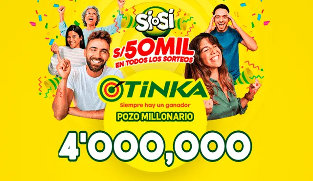 No te olvides de guardar tu ticket de La Tinka por si resultas ganador de alguno de los premios. Foto: La Tinka