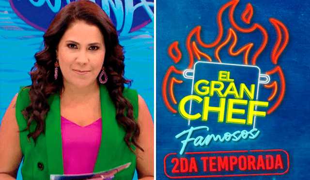 Andrea Llosa acepta que "El gran chef" ha sabido ganar se un lugar en la TV peruana. Foto: composición LR/ATV/Latina