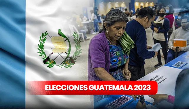 Empieza el conteo de votos en las elecciones de Guatemala 2023. Foto: composición LR/EFE