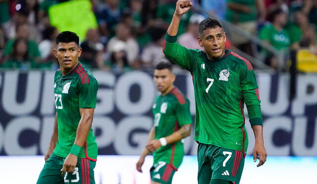 México vence a Honduras en el primer tiempo de este partido por Copa Oro 2023. Foto: selección nacional