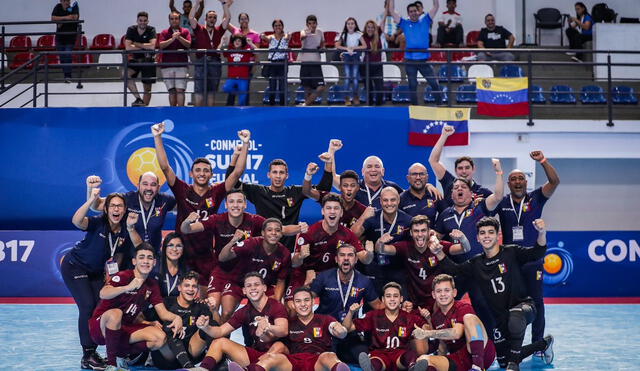 Venezuela obtuvo el tercer lugar en el Sudamericano Sub-17 de futsal. Foto: Futsal FVF