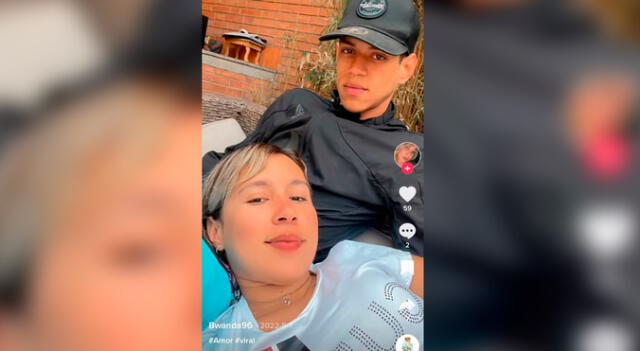 Wanda, pareja del 'Maldito Cris'. Foto: difusión