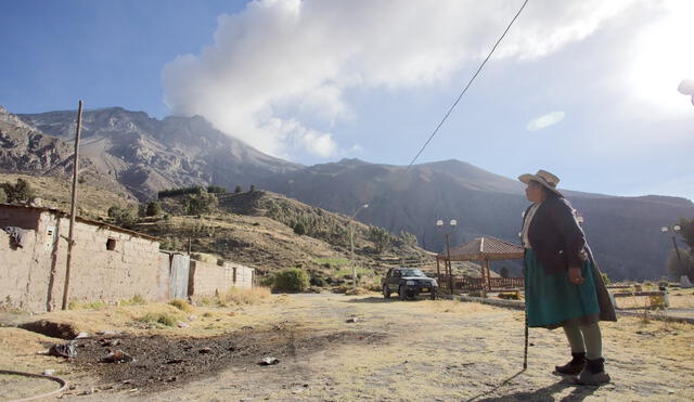 Cenizas del Ubinas llegan a poblados de Arequipa. Foto: La República