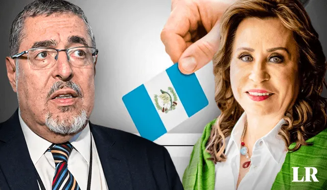 Sandra Torres y Bernardo Arévalo competirán por el liderazgo de Guatemala. Foto: composición LR/Saber Votar/AFP