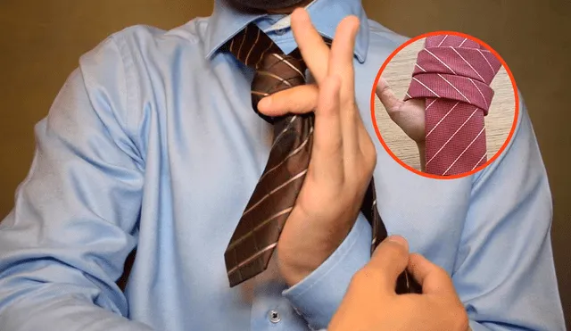No batalles más al hacer los nudos de tus corbatas. Te mostramos la solución. Foto: composición LR/captura de YouTube/difusión