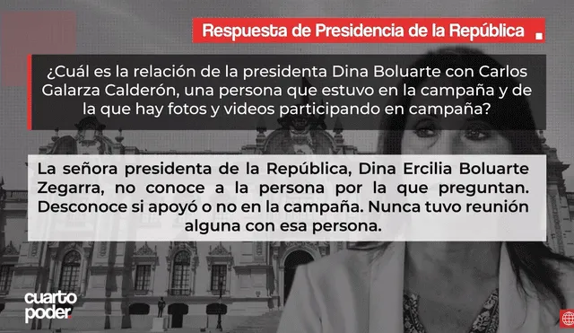 Empresario Eduviges Beltrán habría aportado —sin declarar a la ONPE— S/150.000 a la campaña electoral de Dina Boluarte. Foto y Video: “Cuarto poder”