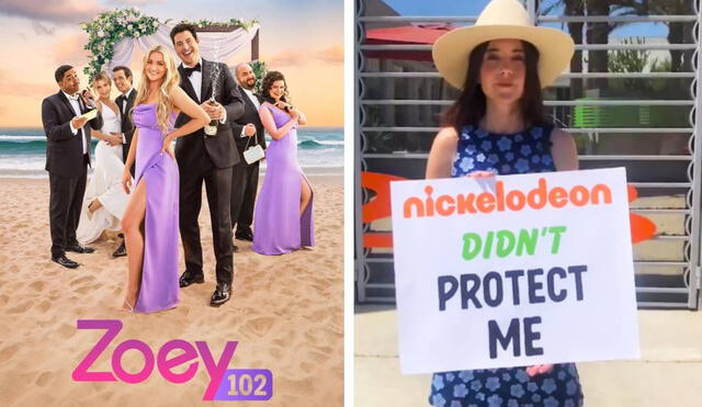 Alexa Nikolas denunció abusos de Nickelodeon cuando fue parte de "Zoey 101". Foto: composición LR/Alexa Nikolas/Paramount