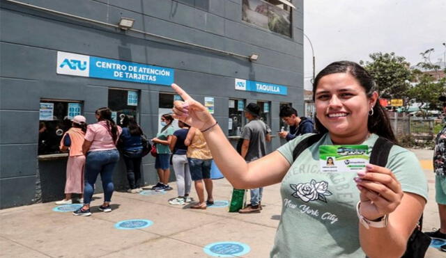 La ATU recordó a los usuarios qué trámites pueden efectuar en los Centros de Atención de Tarjetas (CAT). Foto: Metropolitano