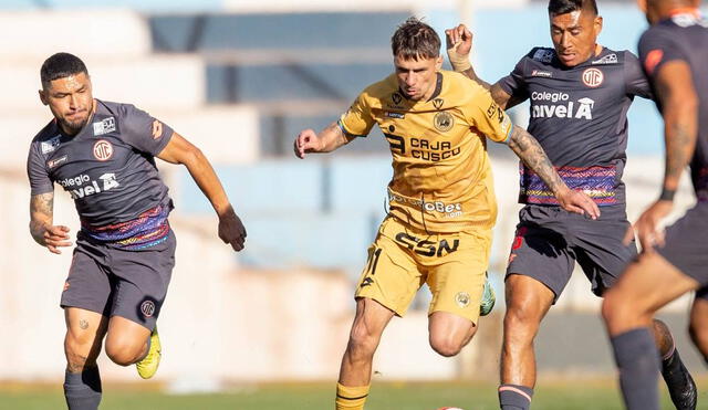 Cusco FC sumó sus 3 primeros puntos en el Clausura. Foto: Cusco FC