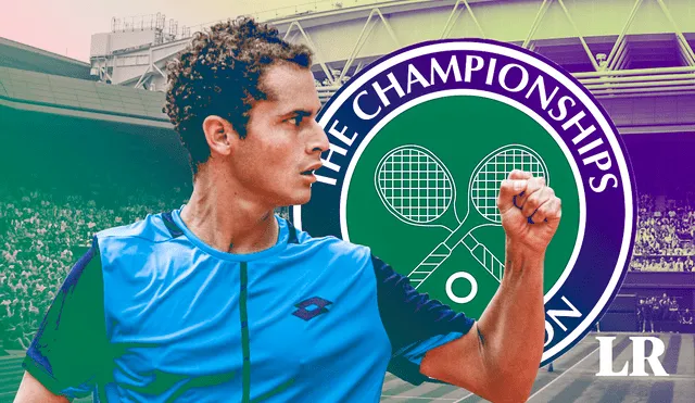 Wimbledon 2023: Juan Pablo Varillas es parte del cuadro principal del Grand Slam. Foto: composición de Fabrizio Oviedo/La República