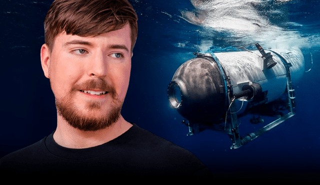 MrBeast reveló que le da miedo pensar que puso estar en el submarino Titán. Foto: composición LR/CNN/EFE