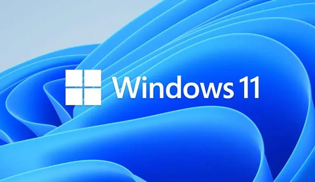 Windows 11 fue lanzado en 2021. Foto: Microsoft