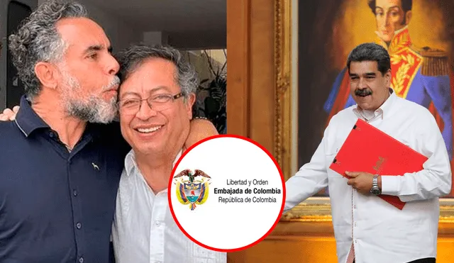 Benedetti se vio inmerso en una polémica de los gobiernos de Venezuela y Colombia. Foto: composición LR/Infobae/Grupo Edistel/ANDINA