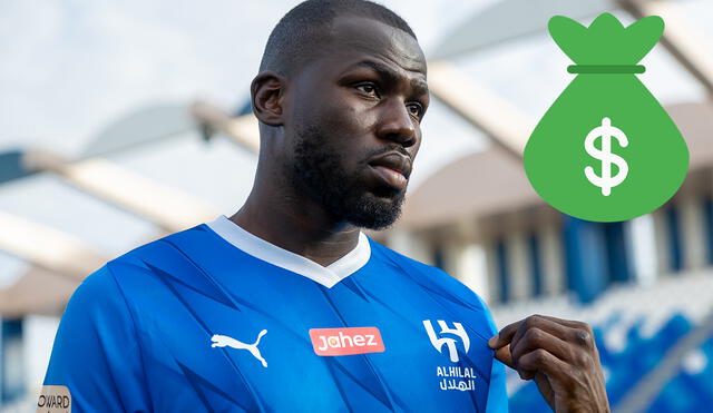 Kalidou Koulibaly ganará más de 20 millones de euros al año. Foto: composición de LR/Al-Hilal