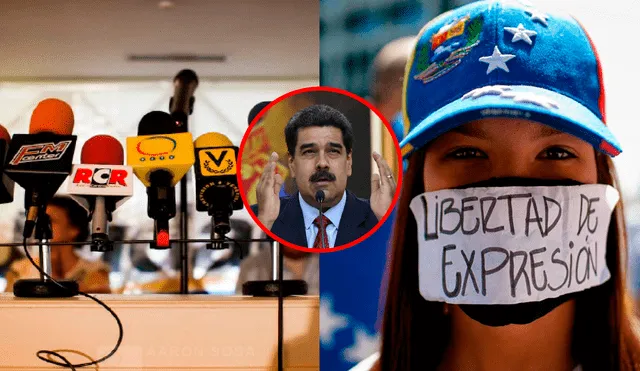 Nicolás Maduro ejerce gran poder en los medios de comunicación de su país. Foto: composición LR/Venezuelan Press/CNN en Español/Infobae
