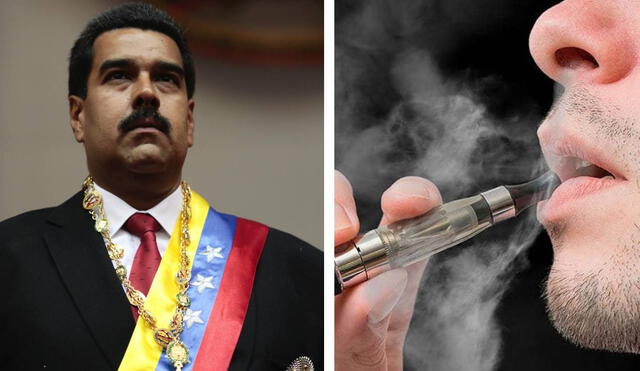 El presidente de Venezuela quiere prohibir la venta de los vapers como medida para proteger la salud. Foto: composición LR/Twitter/Primicia