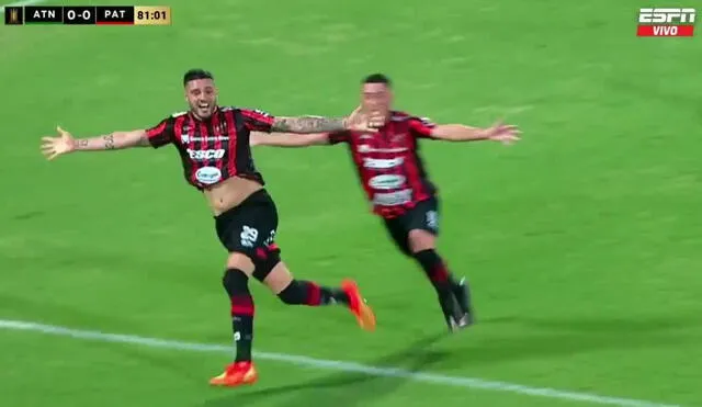 Patronato derrotó a Atlético Nacional sobre el final de partido. Foto: captura/ESPN - Video: ESPN