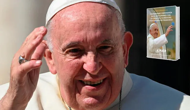 Papa Francisco siempre ha tratado de dar un mensaje de paz a los tiempos difíciles que vive el mundo. Foto: composición La República/AFP/PUCP