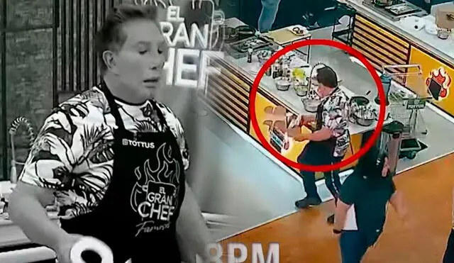 Jimmy Santi se desmaya durante competencia, ¿se retira de "El gran chef: famosos"? Foto: captura/Latina