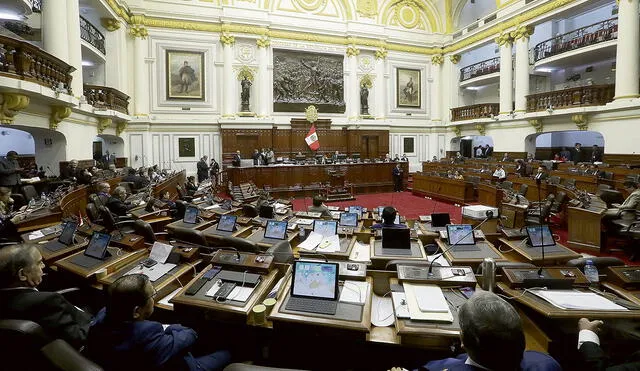 El cambio de la norma se aprobó con 84 votos a favor, 27 en contra y 3 abstenciones. Votaron con especial entusiasmo Acción Popular, Alianza para el Progreso, Fuerza Popular y Perú Libre. Foto: difusión