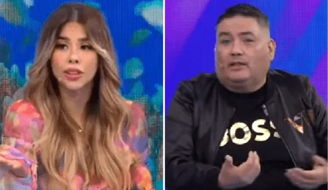 Gabriela Serpa enfrentó a Alfredo Benavides por haberla llamado "amor" en el set de grabación de "JB en ATV". Foto: composición LR/"Magaly TV, la firme"