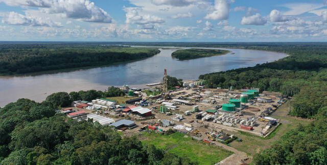 Aportes del  2,5% del valor de la producción fiscalizada de petróleo generada por Petrotal será destinado a obras. Foto: Petrotal