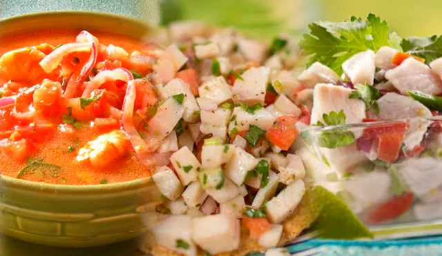 Estos son los ceviches que se comen en México, Colombia y Chile. Foto: composición/Cevicheweb