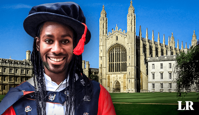 Jason Arday se convirtió en el profesor afrodescendiente más joven en trabajar en la prestigiosa universidad británica. Foto: composición LR/Cambridge University