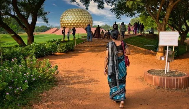 Camino al templo de 'la madre', lugar de meditación. Foto: Telegraph