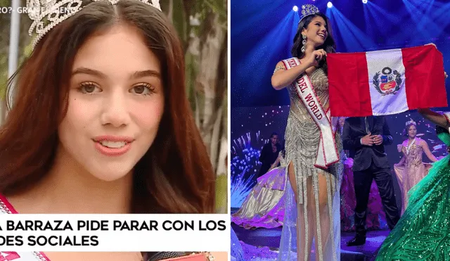 Gaela Barraza comenta sobre las críticas que recibió tras ganar el certamen de belleza. Foto: composición LR/Instagram - Video: América TV