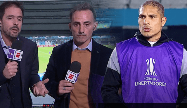 Paolo Guerrero llegó a Racing tras su paso por el Avaí. Foto: composición LR/ESPN - Video: ESPN