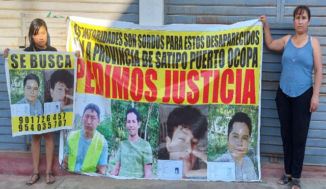 Cuatro familias buscan desesperadamente a sus parientes que desaparecieron hace casi 3 meses. Foto: Erwin Valenzuela, La República