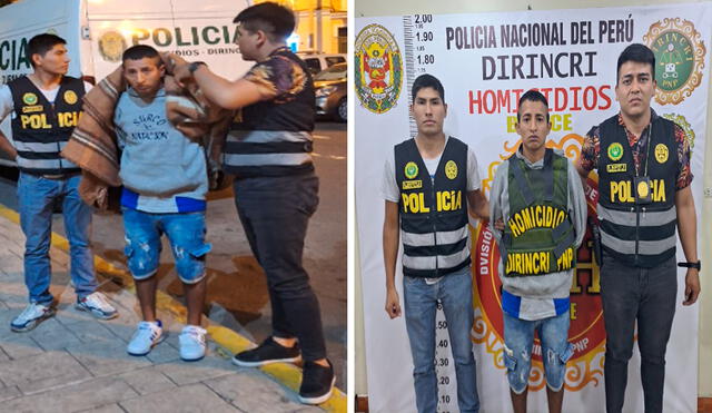 El detenido fue identificado como Jhonny Tica Valverde, quien confesó su crimen. Foto: composición LR/Óscar Chumpitaz/La República